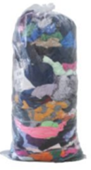10kg Bag Coloured Rags