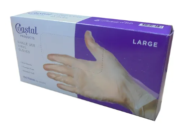 Gloves Vinyl Powder Free Extra Large Box