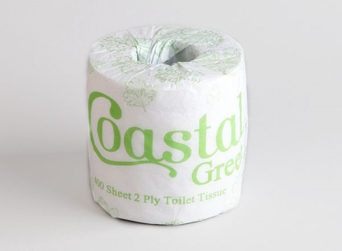 TOILET TISSUE ROLLS WRAPPED RECYCLED - 2 PLY CTN