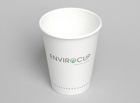 Coffee Cup 8oz Single Wall Bio-Degrad Carton