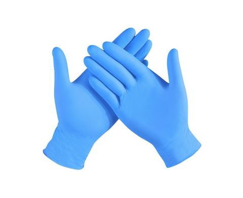 GLOVES NITRILE BLUE POWDER FREE MEDIUM CTN