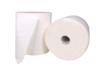 HAND TOWEL ROLL FEED 220M/ROLL - 2 PLY WHITE