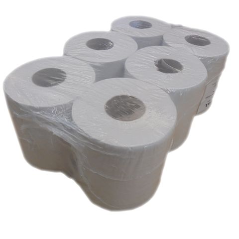 HAND TOWEL CENTRE FEED RECYCLED ROLL - 2 PLY WHITE