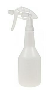 Spray Bottle with White Trigger 750ml