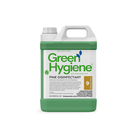 GREEN HYGIENE DISINFECT-PINE 5L - SURFACE & FLOOR DISINFECTANT CONCENTRATE, PINE FRAGRANCE