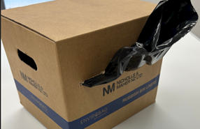 RUBBISH BAGS BLACK RECYCLED BOX 82LTR