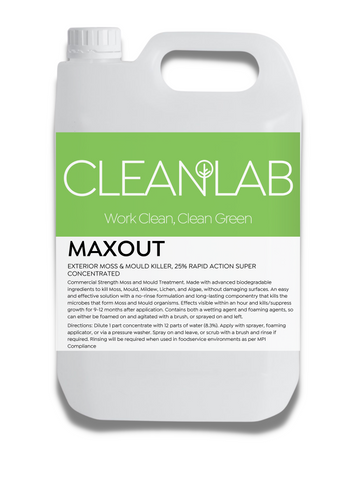 CLEAN LAB MAXOUT EXTERIOR MOSS & MOULD KILLER CONCENTRATE DG8