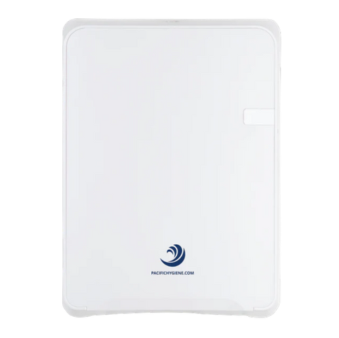 QUARTZ SLIM TOWEL DISPENSER LARGE WHITE