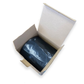 RUBBISH BAGS BLACK RECYCLED 60LTR IN BOX CTN