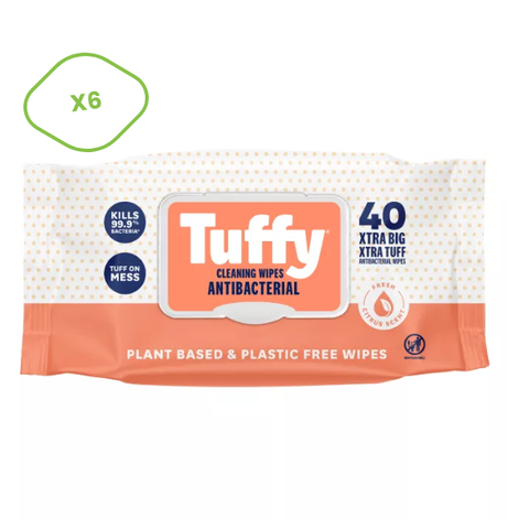 TUFFY XL ANTIBACTERIAL WIPES CTN