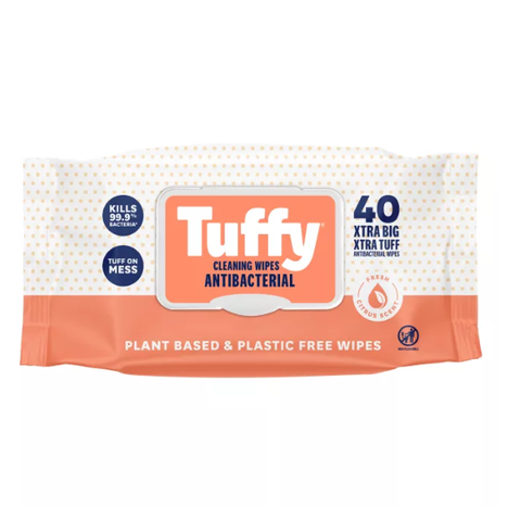 TUFFY XL ANTIBACTERIAL WIPES PKT