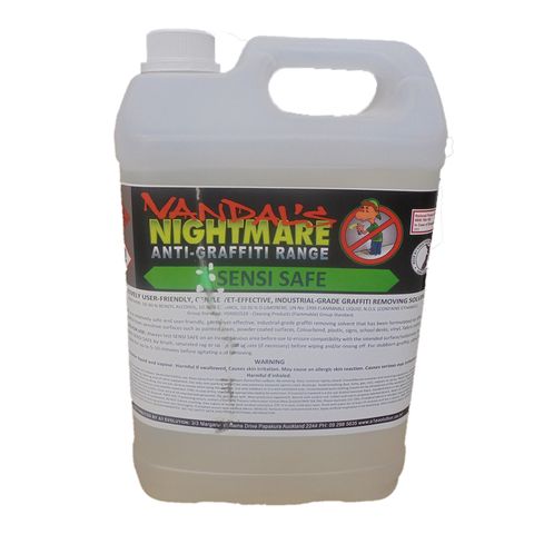GRAFFITI REMOVER SENSI-SAFE 5LTR DG3
