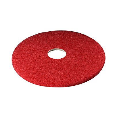FLOOR POLISH PAD 16" SPRAY BUFFING RED