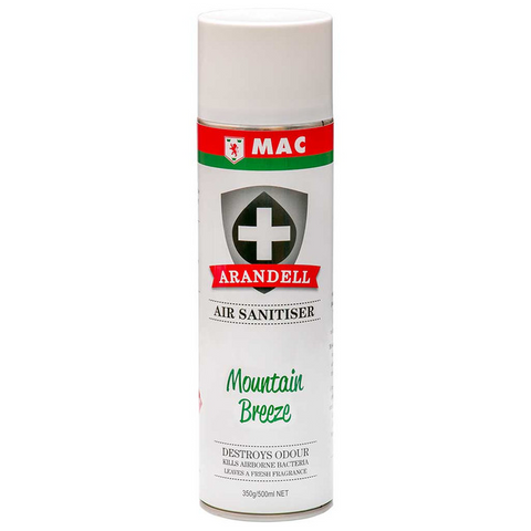 AIR SANITISER MOUNTAIN ARANDELL 500ML EACH DG2