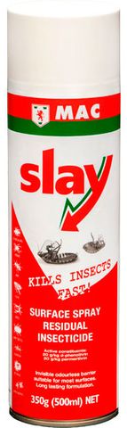 SLAY SURFACE SPRAY RESIDUAL INSECTICIDE 500ML EACH DG2
