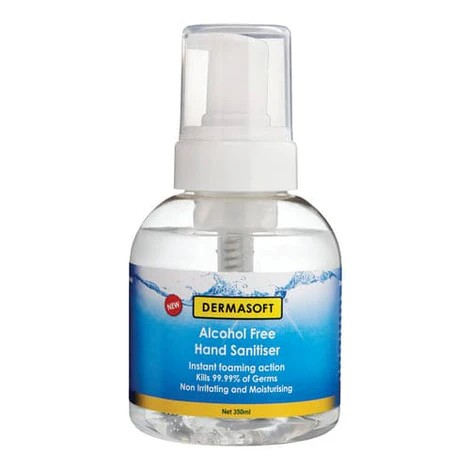 HAND SANITISER DERMASOFT ALCOHOL FREE