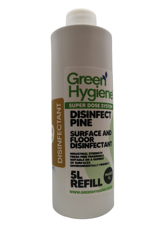 GREEN HYGIENE DISINFECT PINE 225ML CONC REFILL FOR 5LTR