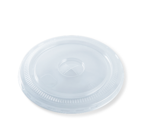 CLEAR PLASTIC FLAT LID FOR 12OZ/16OZ CUPS