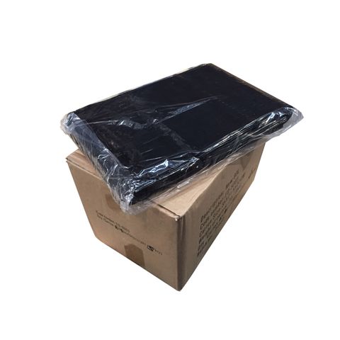 RUBBISH BAGS BLACK FLAT PACK 80LTR CTN