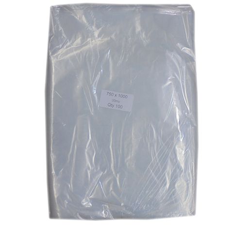 RUBBISH BAGS CLEAR 80LTR PACK