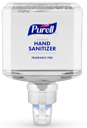 ES8 SANITISER HAND FOAM FRAGRANCE FREE - DG3