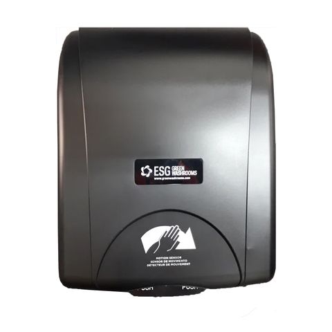 DISPENSER HAND TOWEL OPTISERV ROLL BAYWEST BLACK