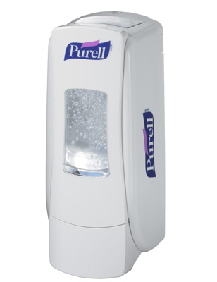 DISPENSER HAND SANITISER PURELL WHITE ADX7