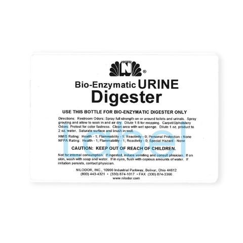 BIO-ENZYMATIC URINE DIGESTER LABEL