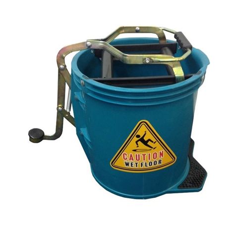 WRINGER MOP BUCKET GREEN 16LTR