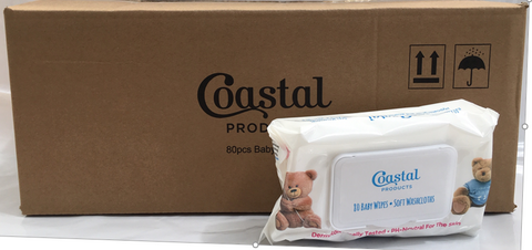 BABY WET WIPES (CTN) COASTAL