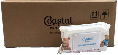 BABY WET WIPES COASTAL - CTN