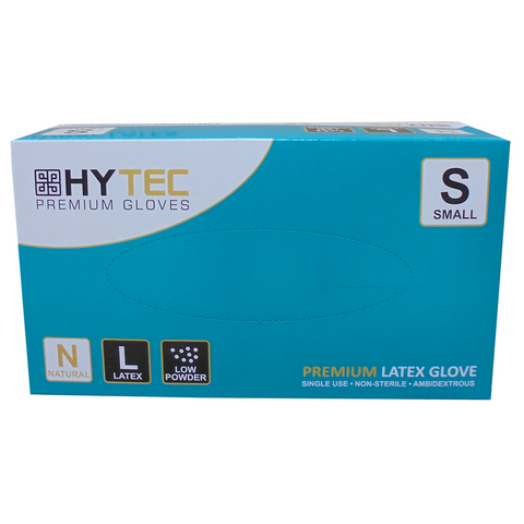 GLOVES LATEX LOW POWDER SMALL BOX