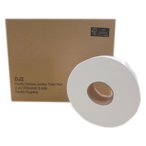 TOILET TISSUE ROLL JUMBO CLASSIC 2PLY CTN