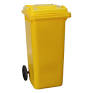 Wheelie Bin 120 Ltr Yellow