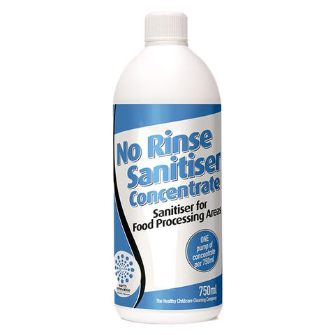 EARTH RENEWABLE NO RINSE SANITISER CONCENTRATE 750ML