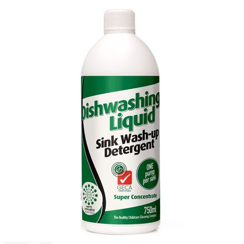 EARTH RENEWABLE DISHWASHING LIQUID CONCENTRATE 750ML MPI APPROVED