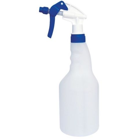 EARTH RENEWABLE SPRAY BOTTLE WITH  BLUE TRIGGER 750ML