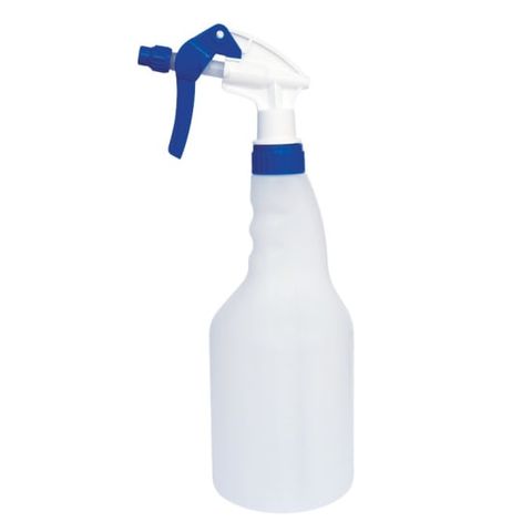 EARTH RENEWABLE SPRAY BOTTLE WITH  BLUE TRIGGER 750ML