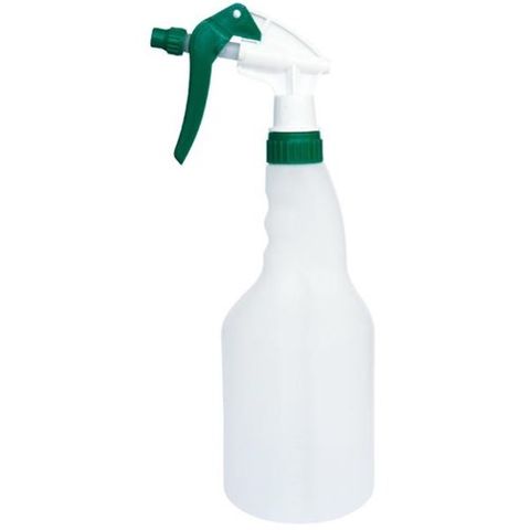 EARTH RENEWABLE SPRAY BOTTLE WITH  GREEN TRIGGER 750ML