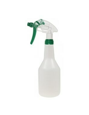 EARTH RENEWABLE SPRAY BOTTLE WITH  GREEN TRIGGER 750ML