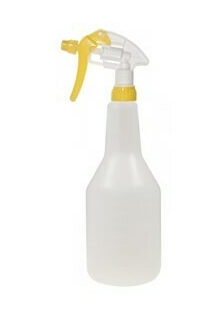 EARTH RENEWABLE SPRAY BOTTLE WITH YELLOW TRIGGER 750ML