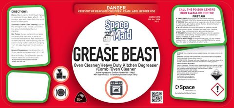 LABEL GREASE BEAST