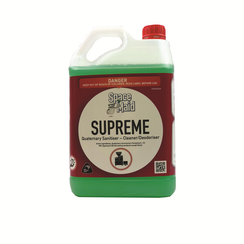 SANITISER SUPREME QUATERNARY 5LTR