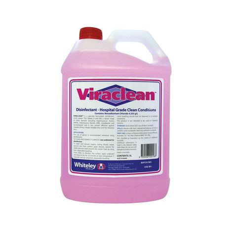 VIRACLEAN DISINFECTANT BOTTLE 5LTR