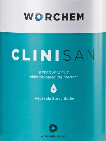 CLINISAN SPRAY BOTTLE LABEL