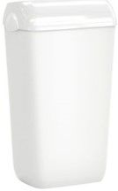 RUBBISH BIN WHITE 42LTR