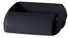 RUBBISH BIN LID BLACK 23LTR