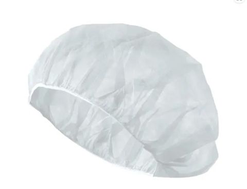 DISPOSABLE WHITE CAP 58CM PKT