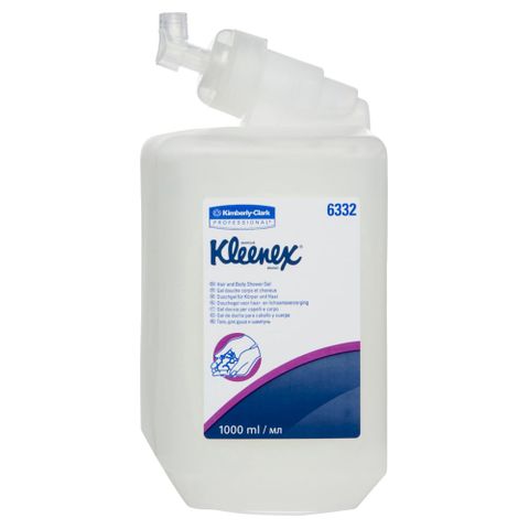 SOAP SHOWER GEL HAIR AND BODY KLEENEX BTL