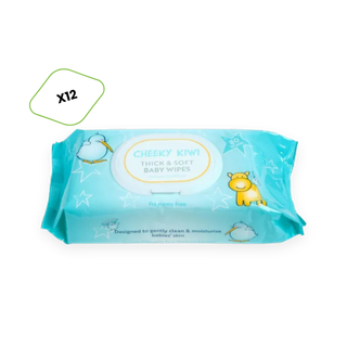 CHEEKY KIWI WET WIPES CTN